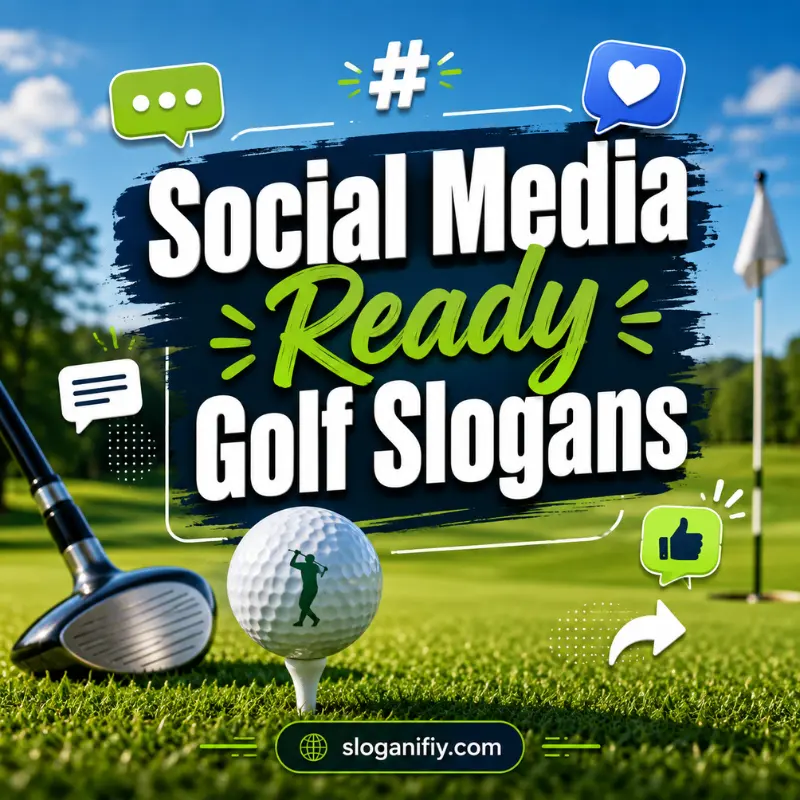 Social Media Ready Golf Slogans