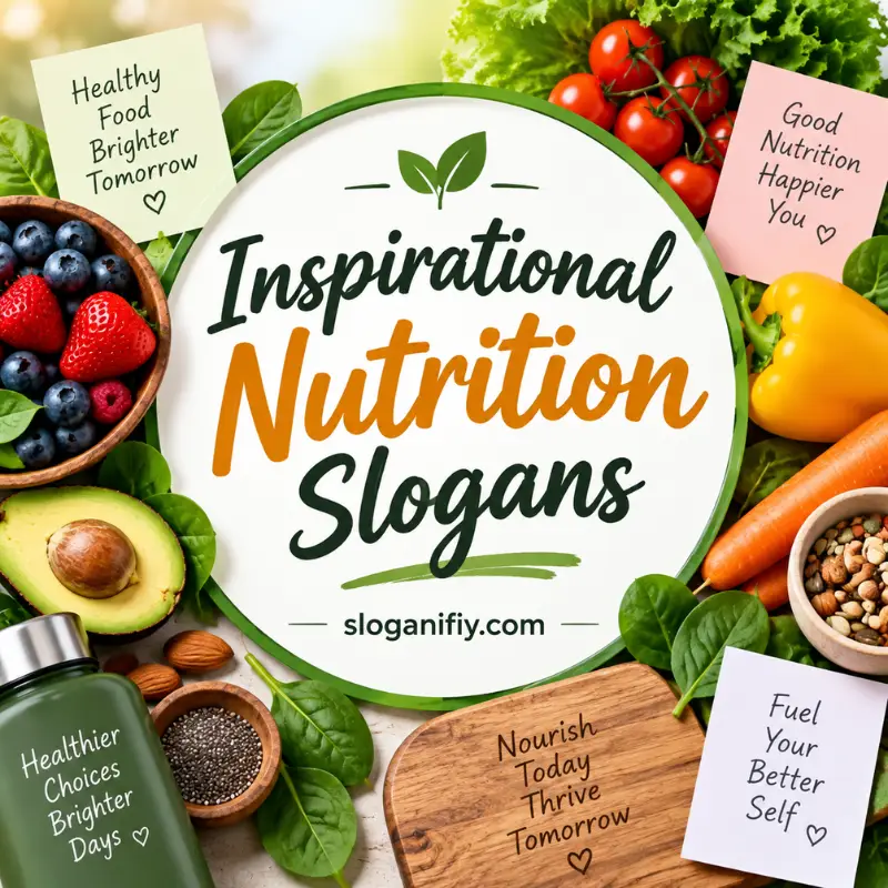 Inspirational Nutrition Slogans