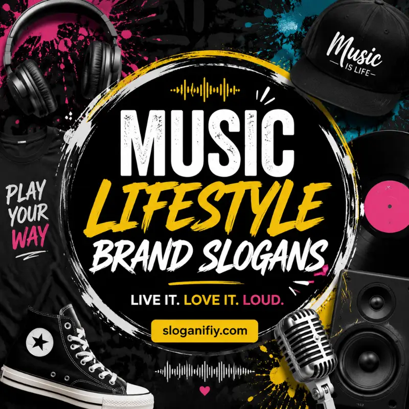 Music Lifestyle Brand Slogans