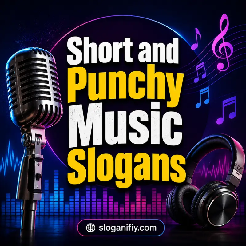 Short and Punchy Music Slogans