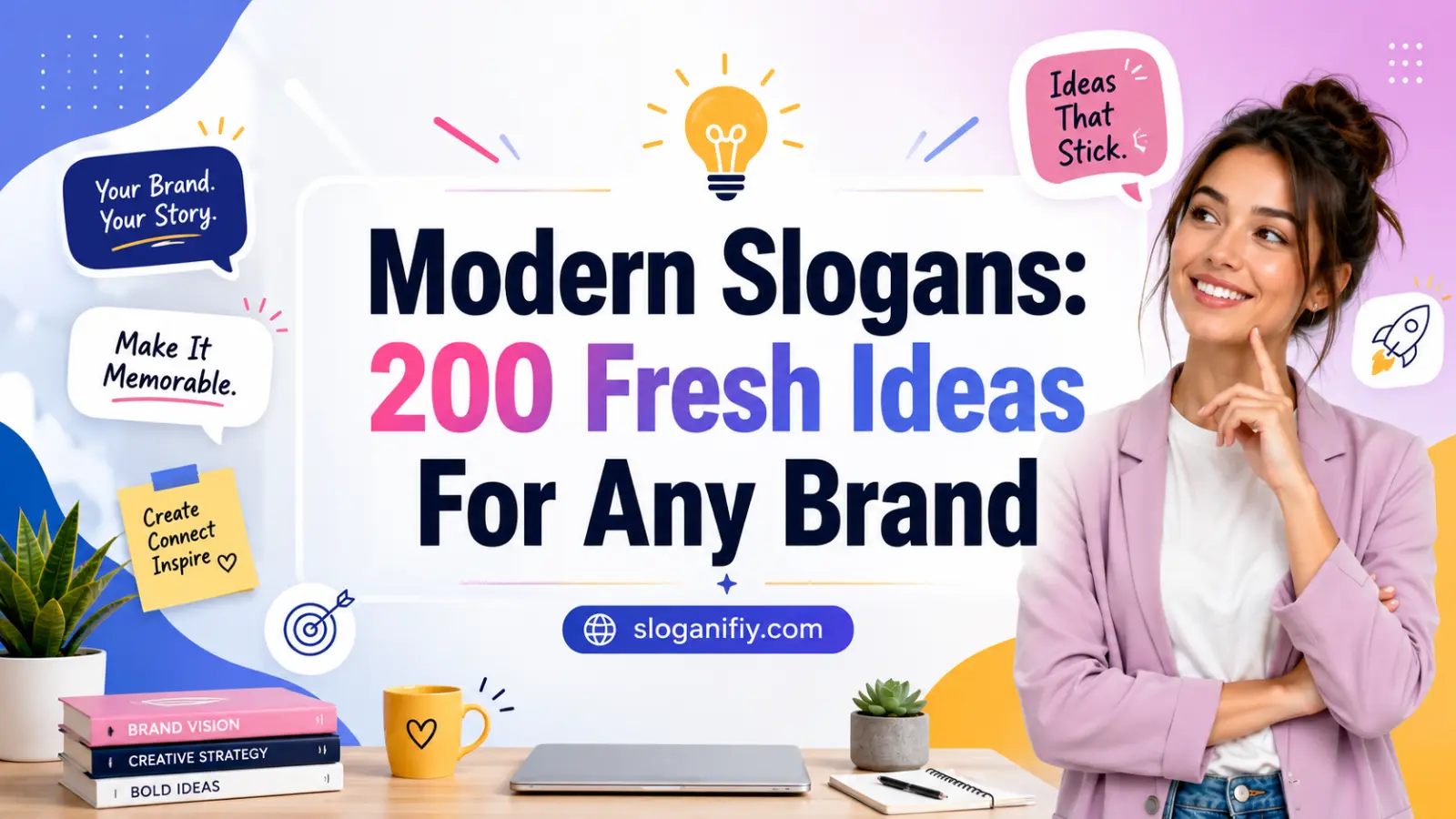 Modern Slogans: 200 Fresh Ideas For Any Brand