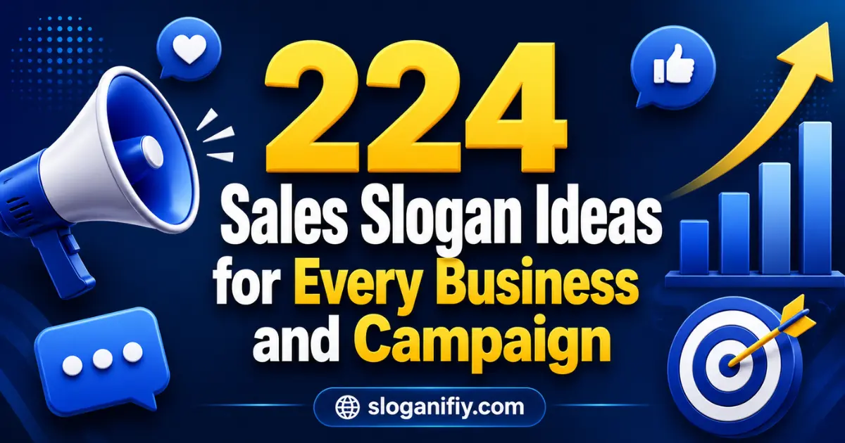 224 Sales Slogan Ideas for Every Business and Campaign
