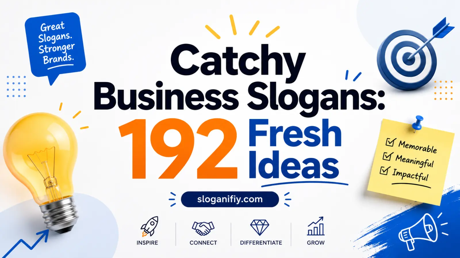 Catchy Business Slogans: 192 Fresh Ideas