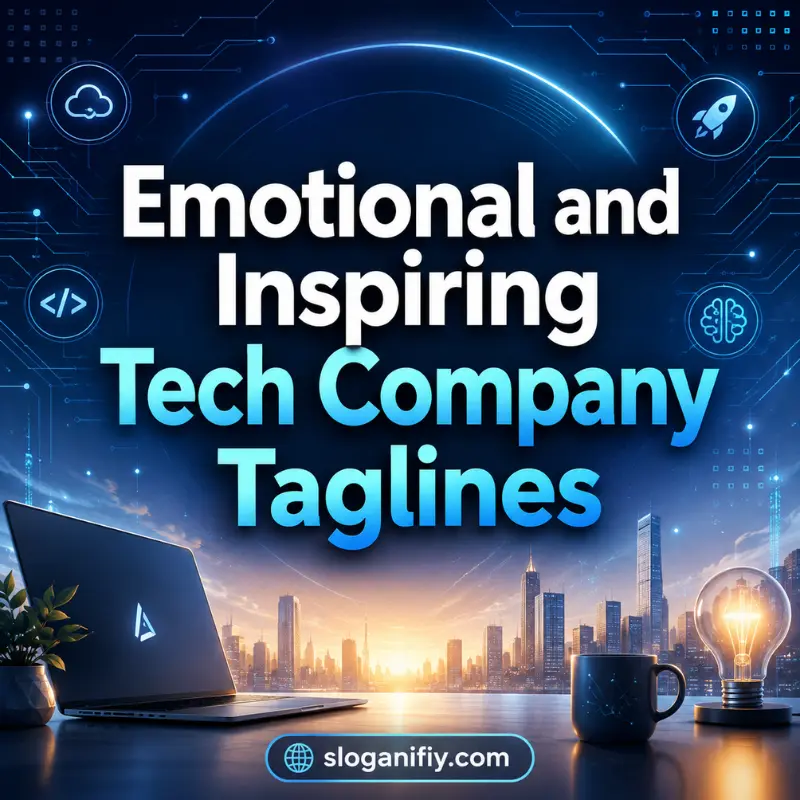 Emotional and Inspiring Tech Company Taglines