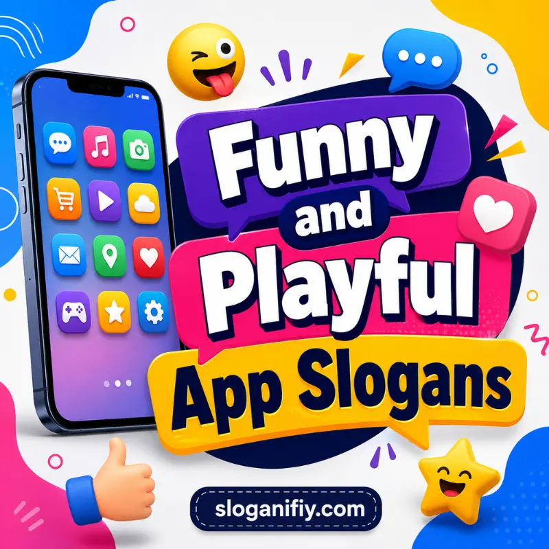 Funny and Playful App Slogans