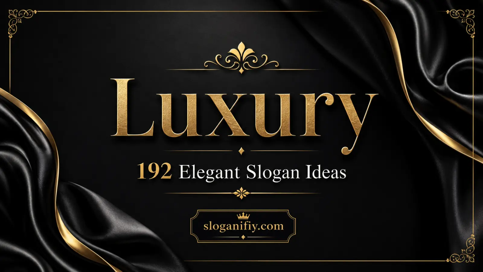 Luxury Taglines: 192 Elegant Slogan Ideas