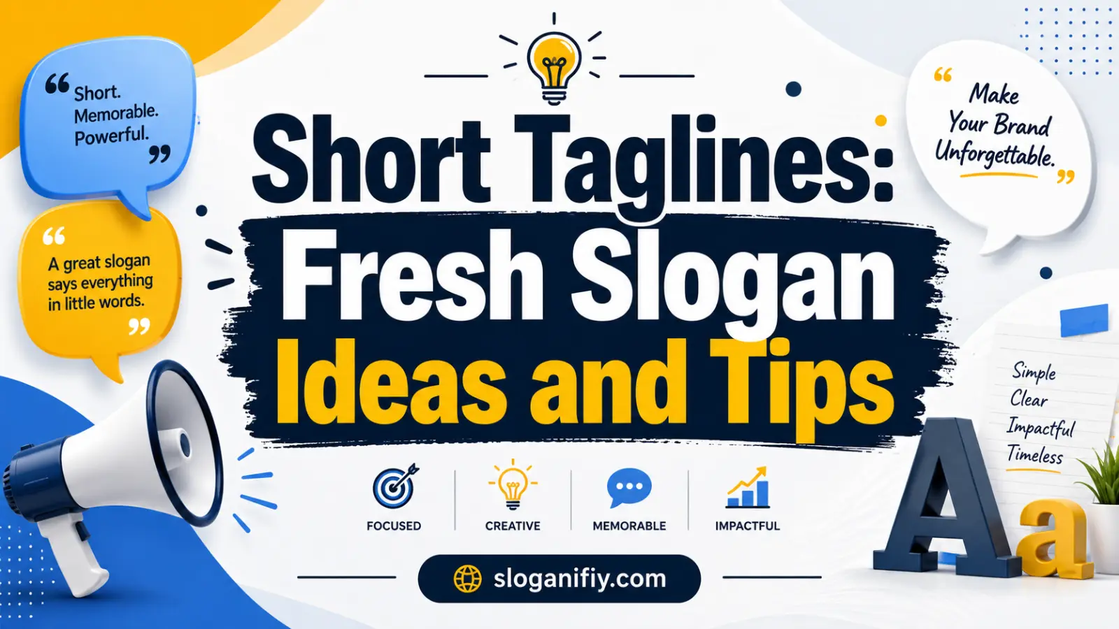 Short Taglines: Fresh Slogan Ideas and Tips