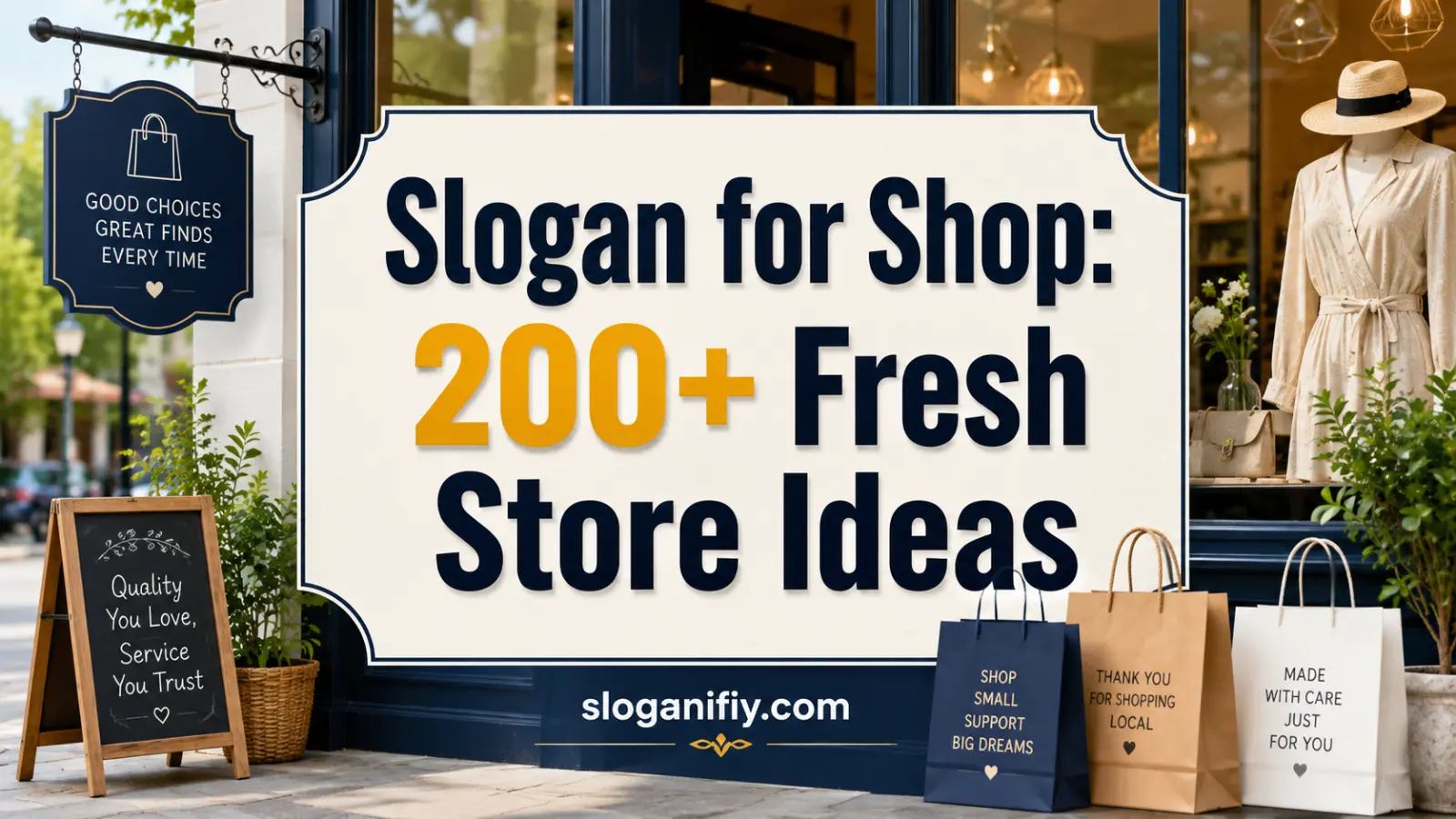Slogan for Shop: 200+ Fresh Store Ideas
