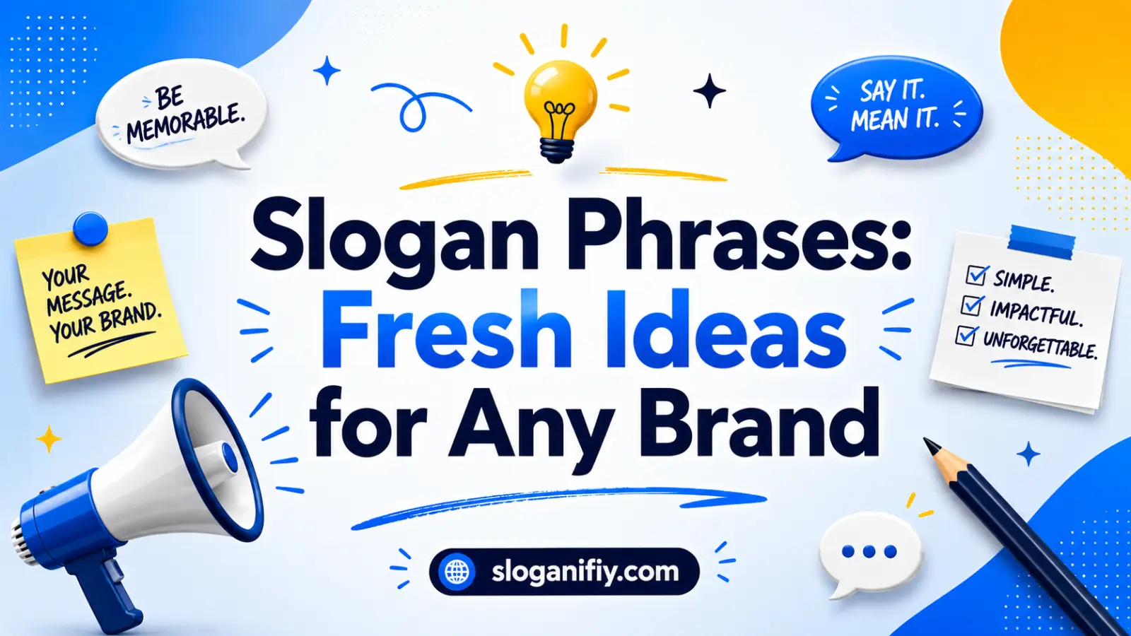 Slogan Phrases: Fresh Ideas for Any Brand