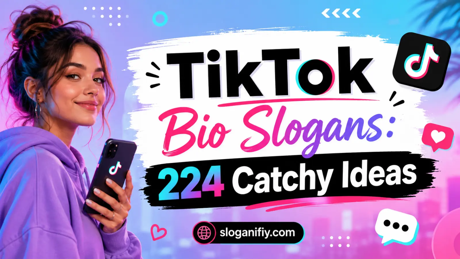 TikTok Bio Slogans: 224 Catchy Ideas
