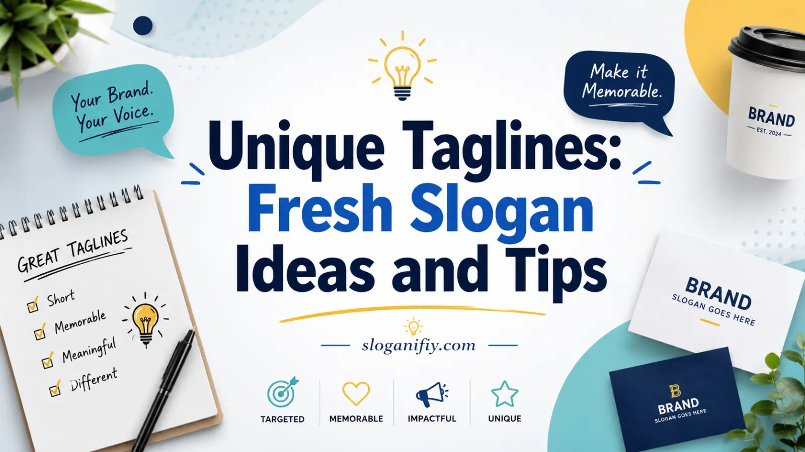 Unique Taglines: Fresh Slogan Ideas and Tips