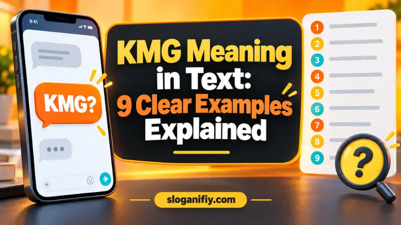 kmg meaning in text
